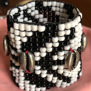 Juicy Couture Stretch Beaded Bracelet with Shells